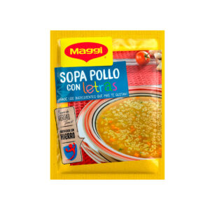 Sopa Pollo con Letras 55g